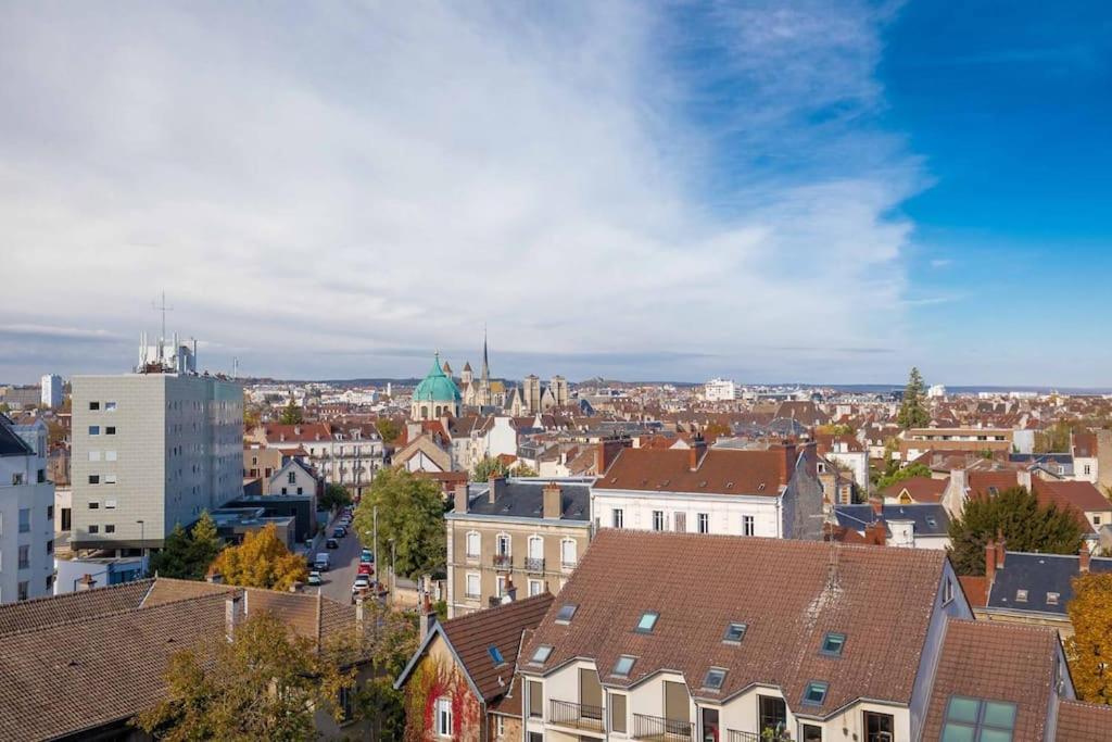 Le Panorama A Deux Pas Du Centre Ville Дижон Екстериор снимка